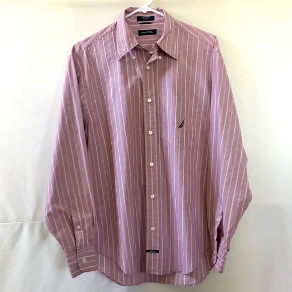 Stripe Nautica Dress Shirt - Picture 1 of 4